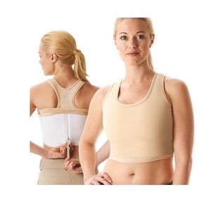Cheata Equestrian Trotter Ultimate Compression Sports Bra Nude 3XL NWT